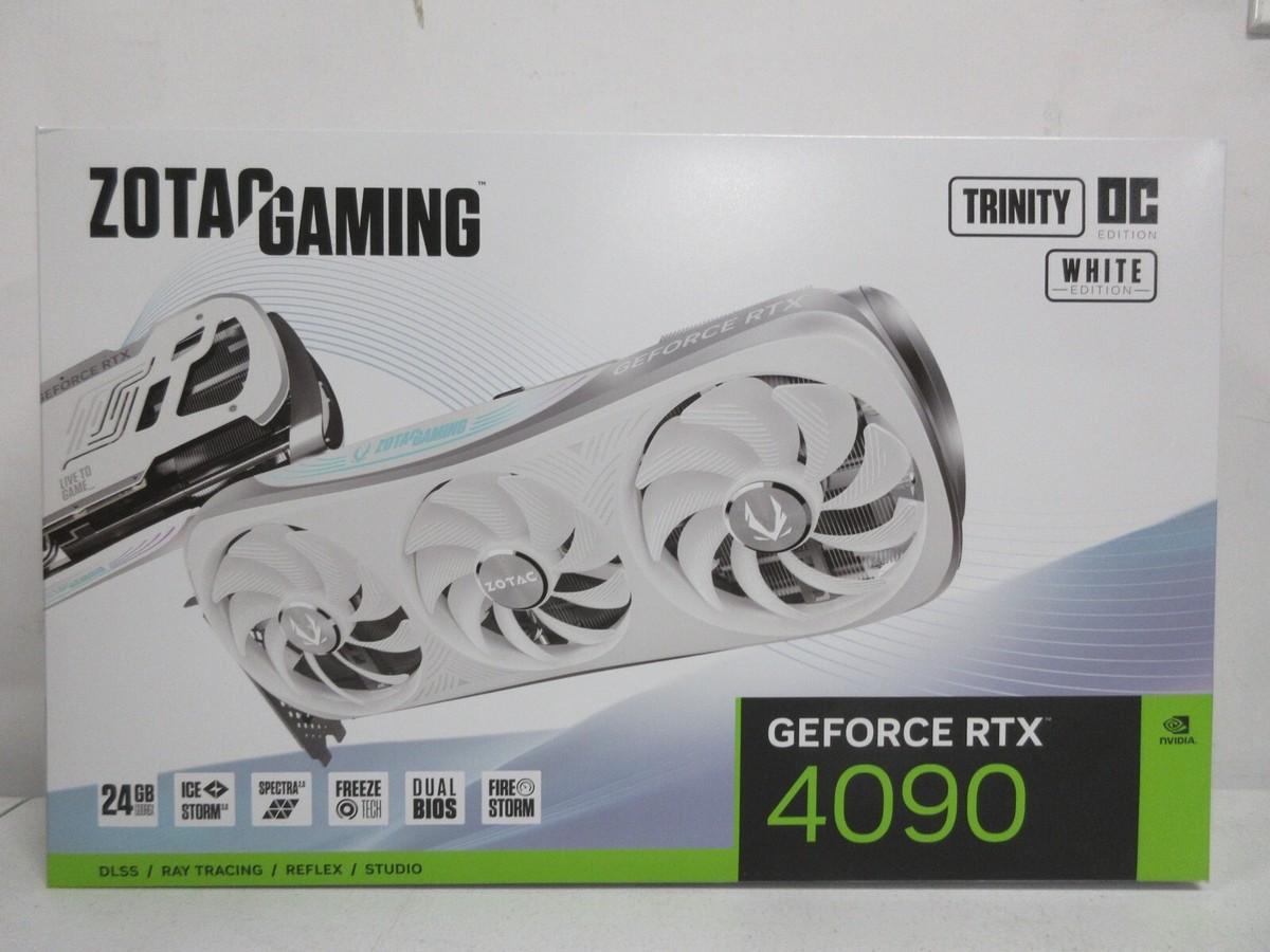ZOTAC GAMING GeForce RTX 4090 Trinity OC White Edition 24GB