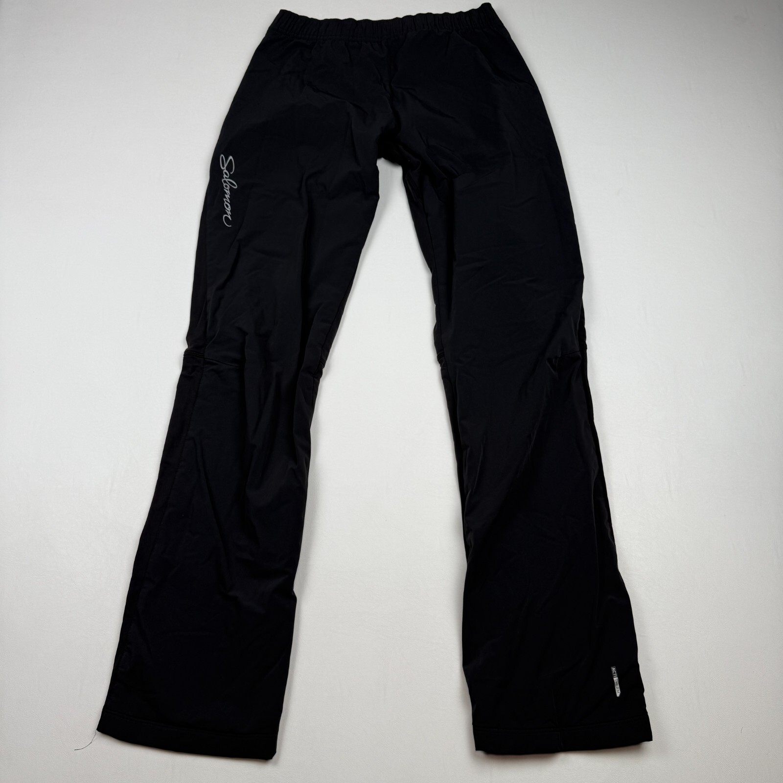 Salomon Pantalone ActiTherm Medium Nero Invernale Felpato Termico