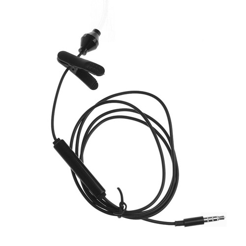 Nowy 3,5 mm Air Tube Anti-radiation Stereo Douszne Pojedynczy zestaw słuchawkowy Słuchawki z mikrofonem - Zdjęcie 5 z 8