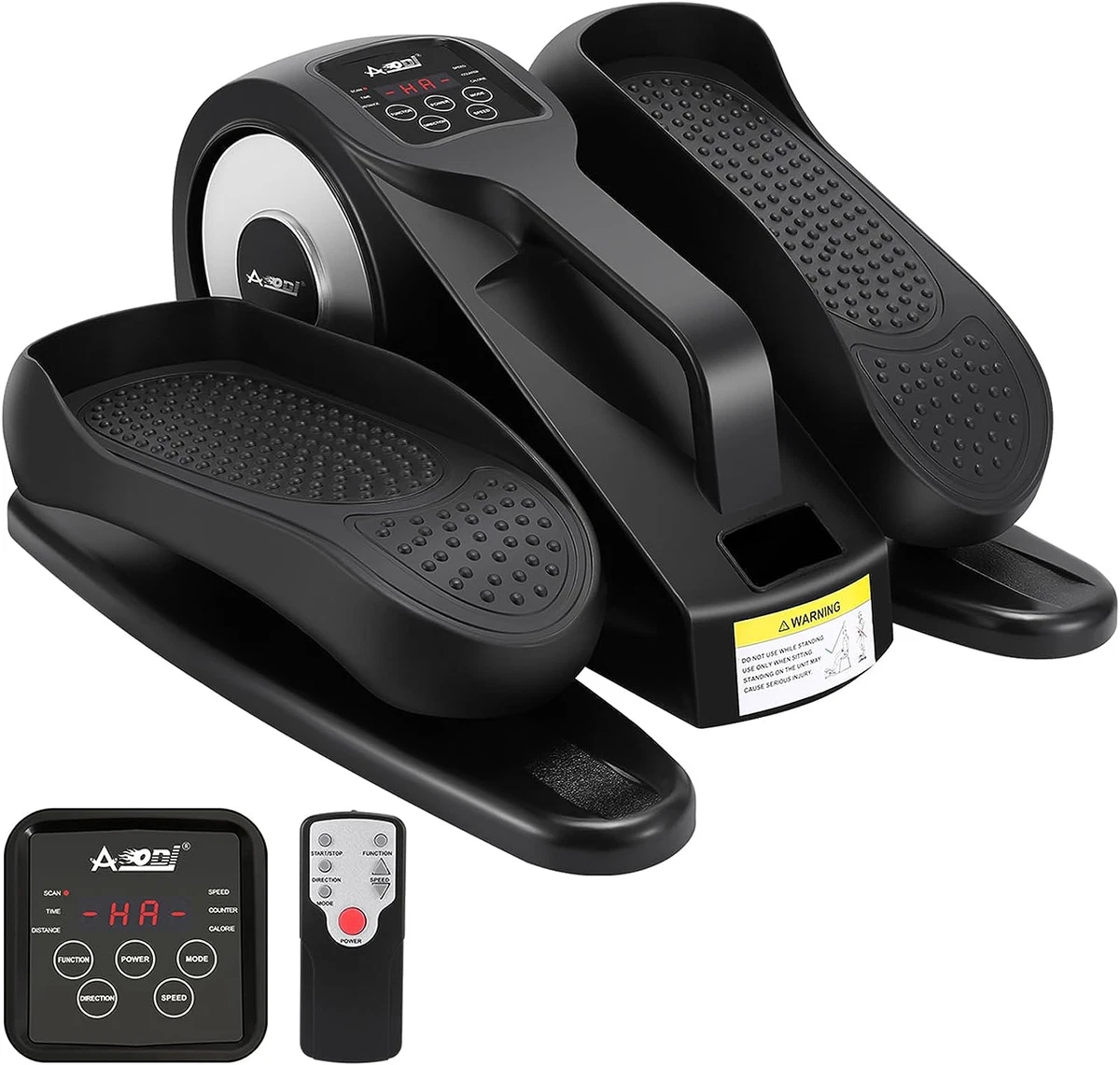 under Desk Elliptical Machine with Remote Control, Seated Pedal