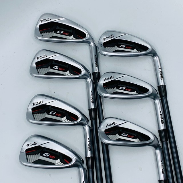 Ping G410 Irons 5UW Graphite Alta CB Regular Flex RH 7pc Set eBay
