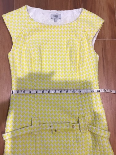 Hoss Intropia 70's Inspired Shift Belted Dress size 36 (US size 4) - Picture 12 of 13