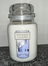 Yankee Candle: White Christmas 22oz Single Wick Candle