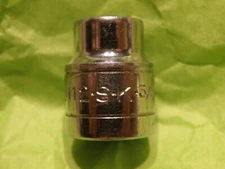 S-K 3/8" Drive, 6 Point, 3/8" Shallow Socket. 45112 Used Very Good Condition USA