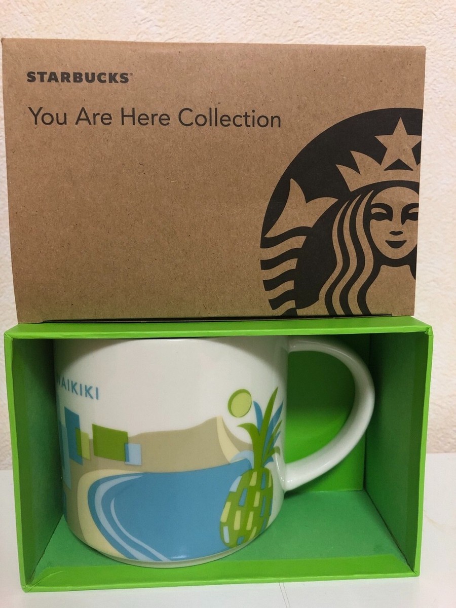 スターバックス　デミタスカップ　You are Here ハワイ＆ワイキキ スターバックス デミタスカップ You are Here ハワイ＆ワイキキ