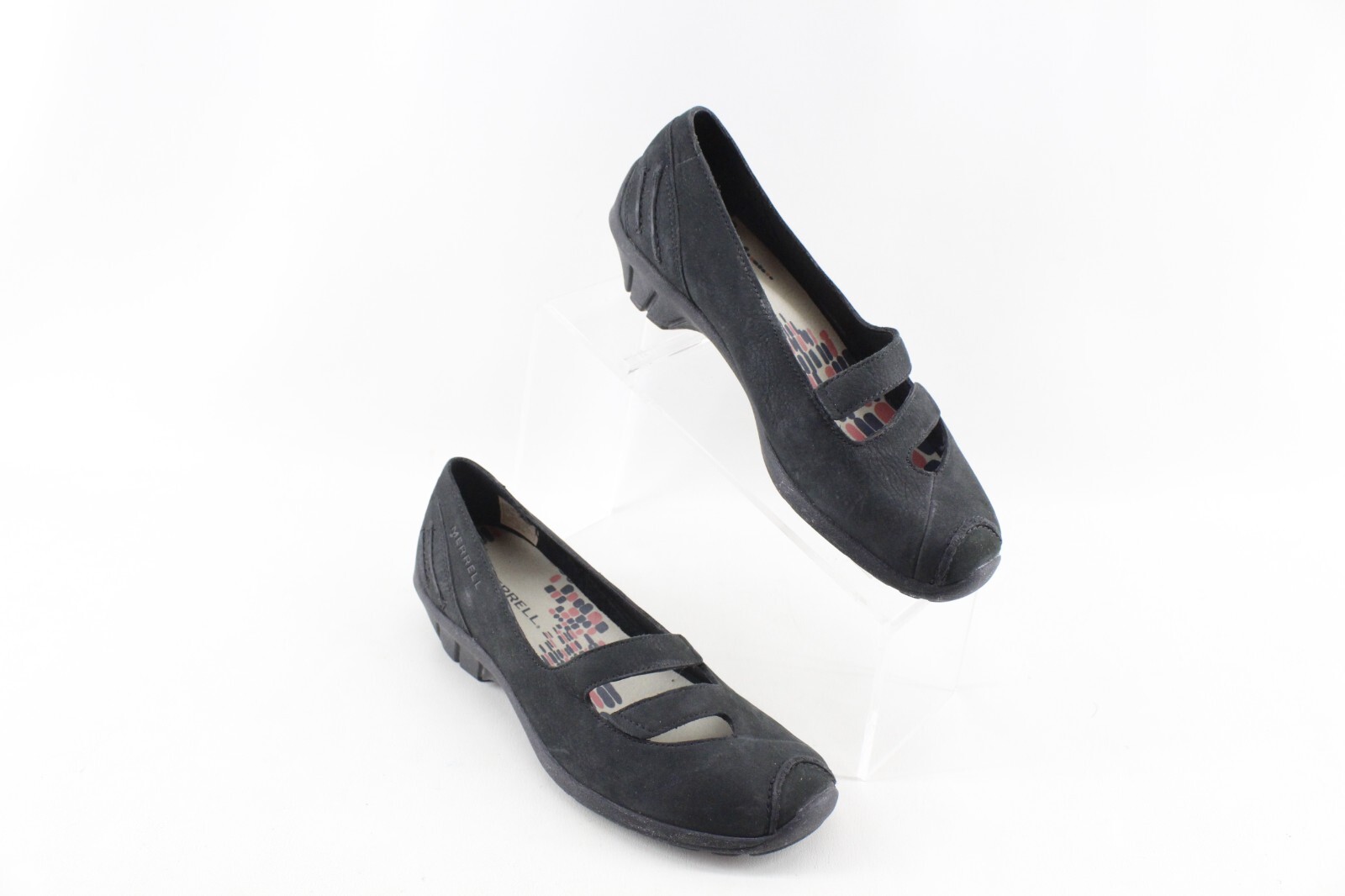 Mocassini da guida Merrell GABRIELLA Mary Jane taglia 6 5 US in pelle nera