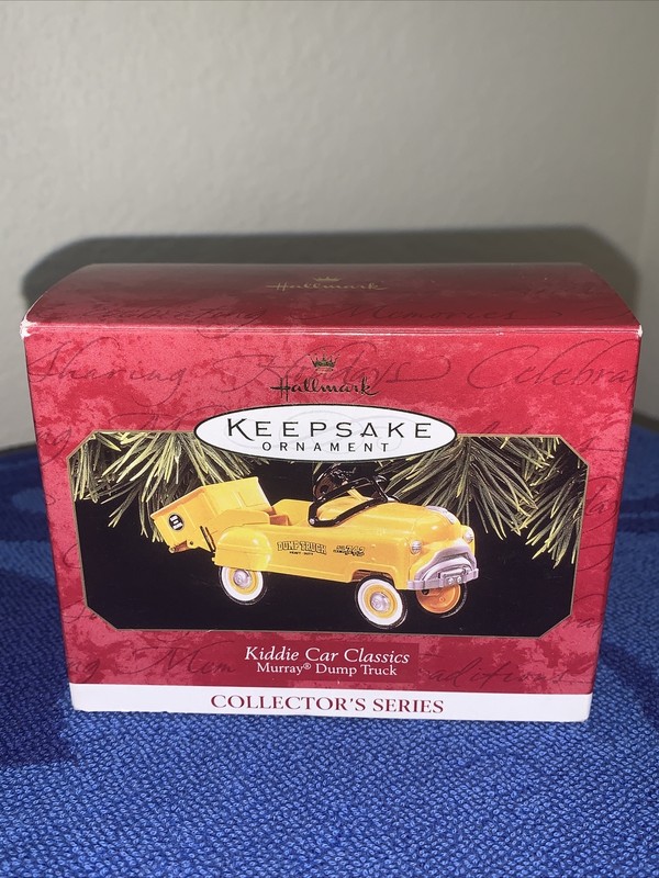 Hallmark Keepsake Ornament Pedal Car Kiddie Car Classics Murray Dump Truck XMAS