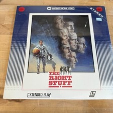 The Right Stuff Extended Play Laserdisc 1983 Brand New Sealed Harris Quaid