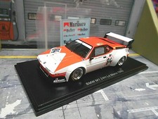 BMW M1 E26 24h Le Mans taglia 5 1980 #84 pezzi cittadini Lacaud Marlb o Spark 1:43 