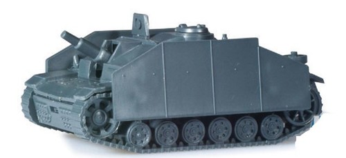 HO 1/87 Herpa/Minitanks 744782 - Segunda Guerra Mundial Sturmgeschuetz II 176 tanque con armadura adicional | Zustand: New