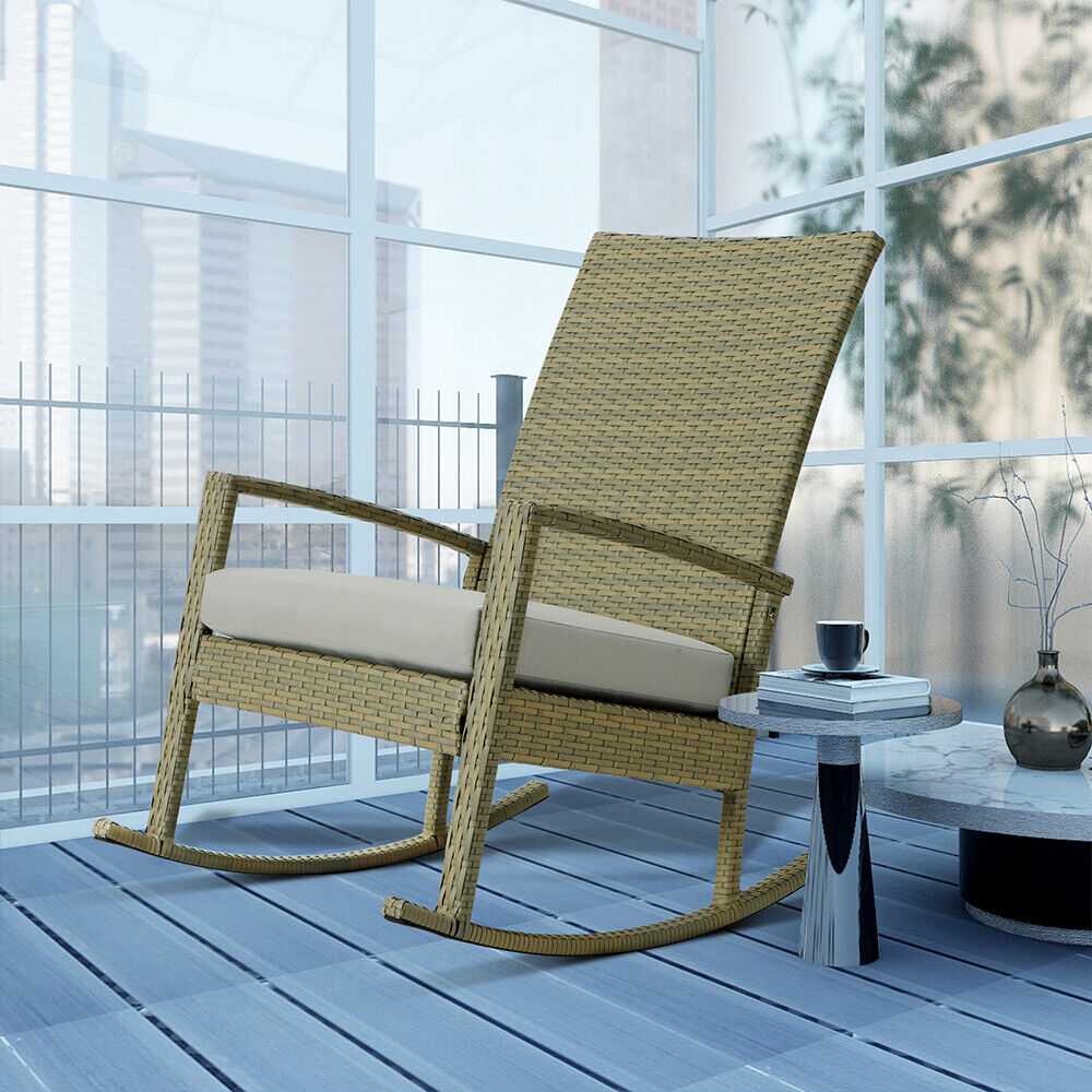 Patio Rocking Chair Rocker Deck Outdoor Furniture