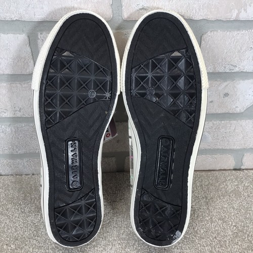 Airwalk Chance Plaid Skateboard Sneaker Damen 10 pink grau grün Klettverschluss - Bild 9 von 14