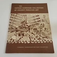1954 Nathan Cummings Ancient Peruvian Art Exhibit Catalog Chicago Institute Art