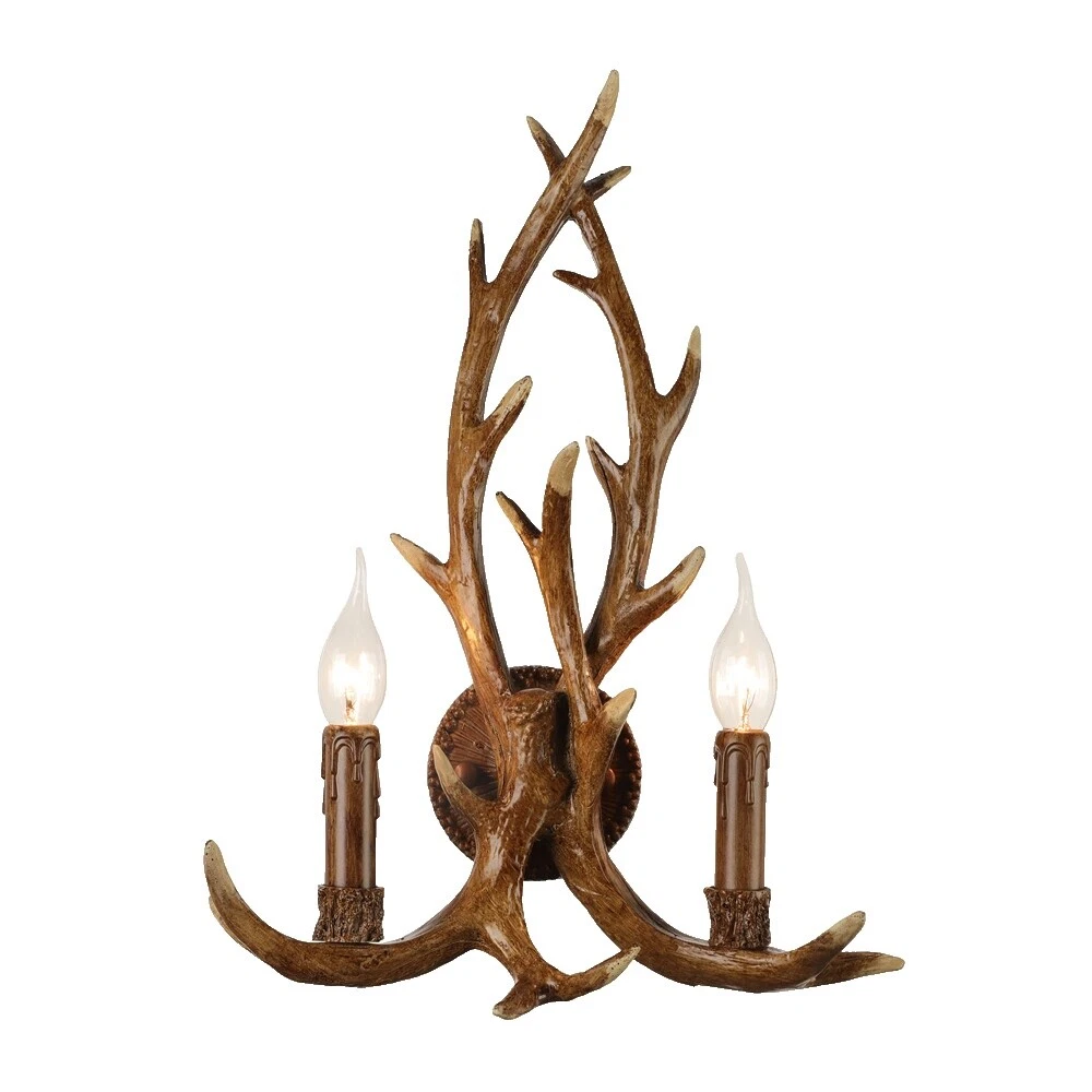 Luminárias de Parede Marrom Lodge