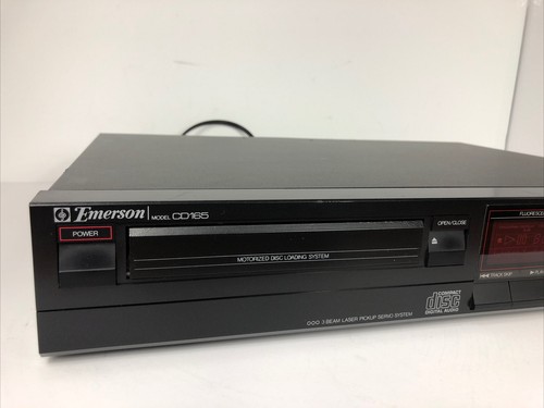 Rare Emerson CD-165 Compact Disc CD Player - VINTAGE 1987 - Picture 3 of 11