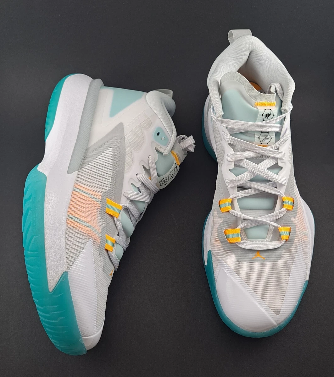 Jordan Zion 1 White Dynamic Turquoise for Sale | Authenticity