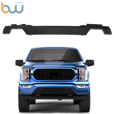 2021-2023 Ford F150 Gloss Black Front Bumper Molding Trim Valance