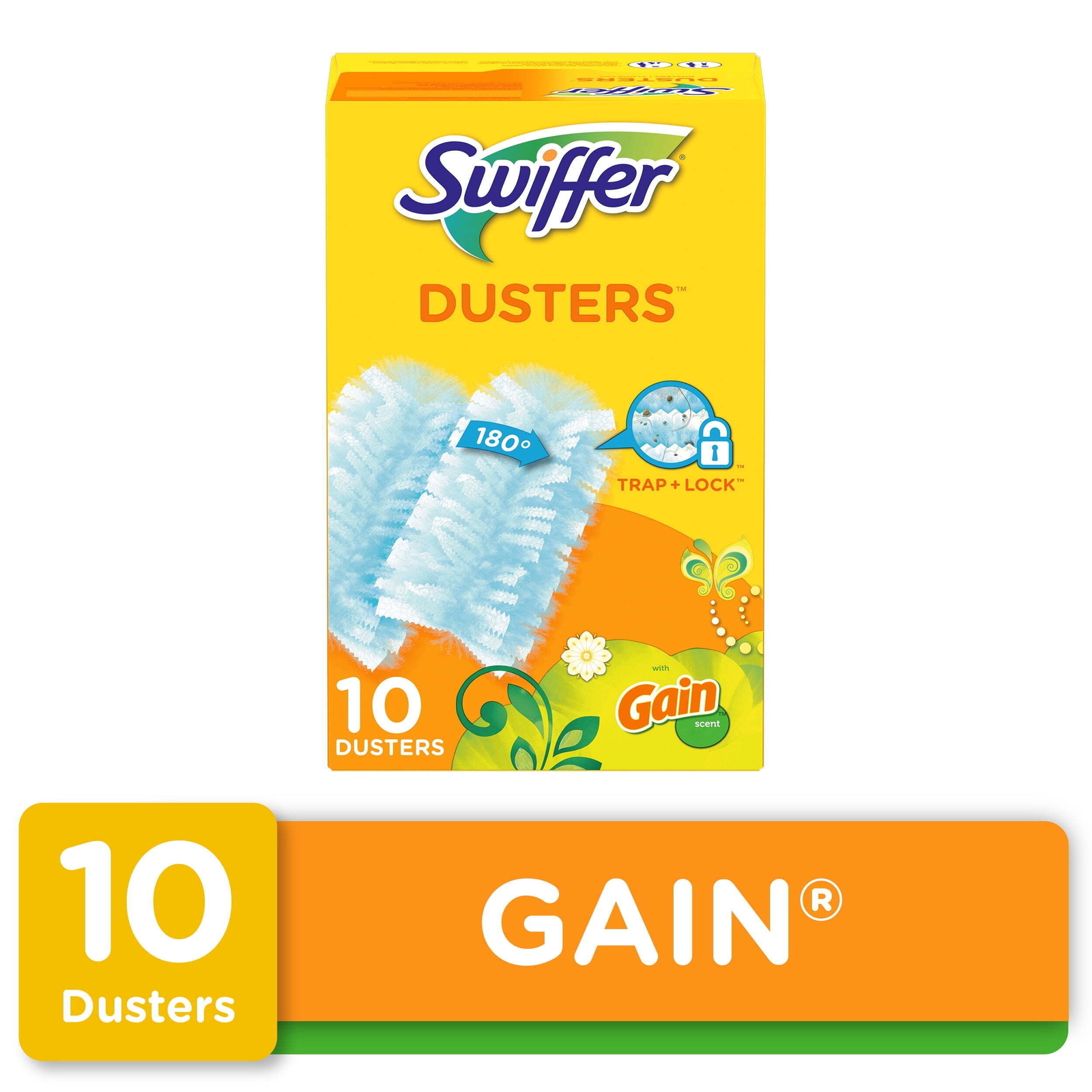 New Swiffer Duster Refills, Gain Original Scent, 10 Blue Dusters