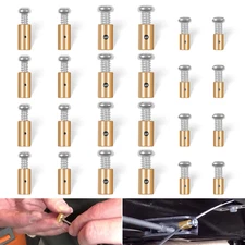 03336 Cable Stop Assortment 24 Pack Universal Fit 1/4", 5/16", 3/8" Cable Lock