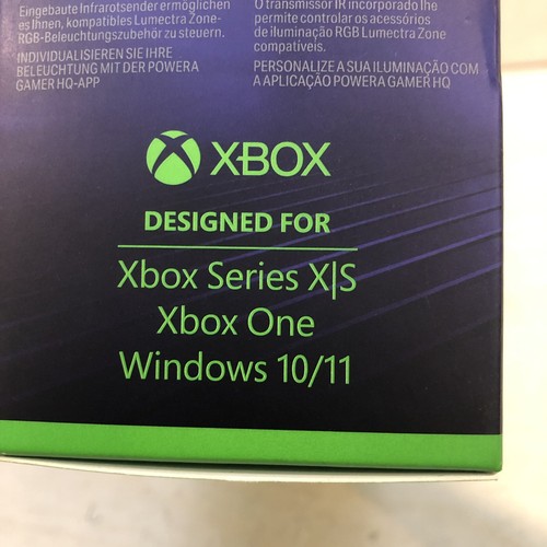 PowerA Advantage Wired Controller Xbox One Series X/S Windows 11 10 Lumectra RGB - Picture 12 of 12