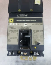 Square D FA34015 I-Line Circuit Breaker 15A 3P 480V FA 15 Amp 3 Pole SEE PICS