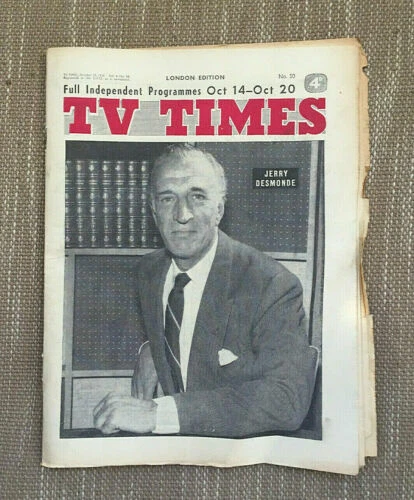 October TV Times Magazines