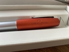 Tintenroller Faber-Castell Silber-kupferfarben