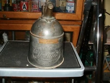 VINTAGE JUSTRITE SAFETY OIL CAN