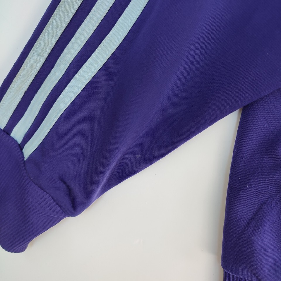 Adidas Originals Purple Firebird Tracksuit Top Jacket Men's Small eBay