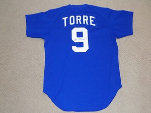 Joe Torre Game Worn Signed Batting Practice Spring Training Jersey Braves HOF