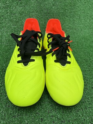 ADIDAS COPA SENSE 1 FG JG SOCCER CLEATS GZ1380 YELLOW VOLT BLACK