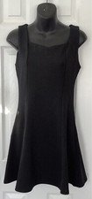 Women's Little Black Dress Small Sleeveless Empire Waist SIMPLE BUT ELEGANT NWOT