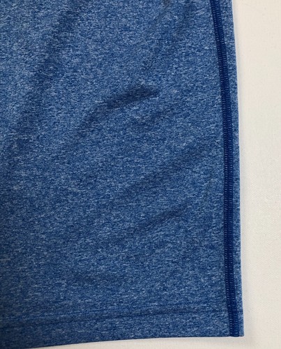 Adidas T Shirt Men’s Large Blue Short Sleeve Crewneck Stretch Activewear Gym Tee - Picture 5 of 13