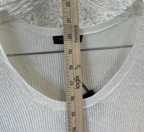 Rag & Bone Women’s Ivory Sunny Scoop Neck Designer Top Small NWT - Picture 8 of 9
