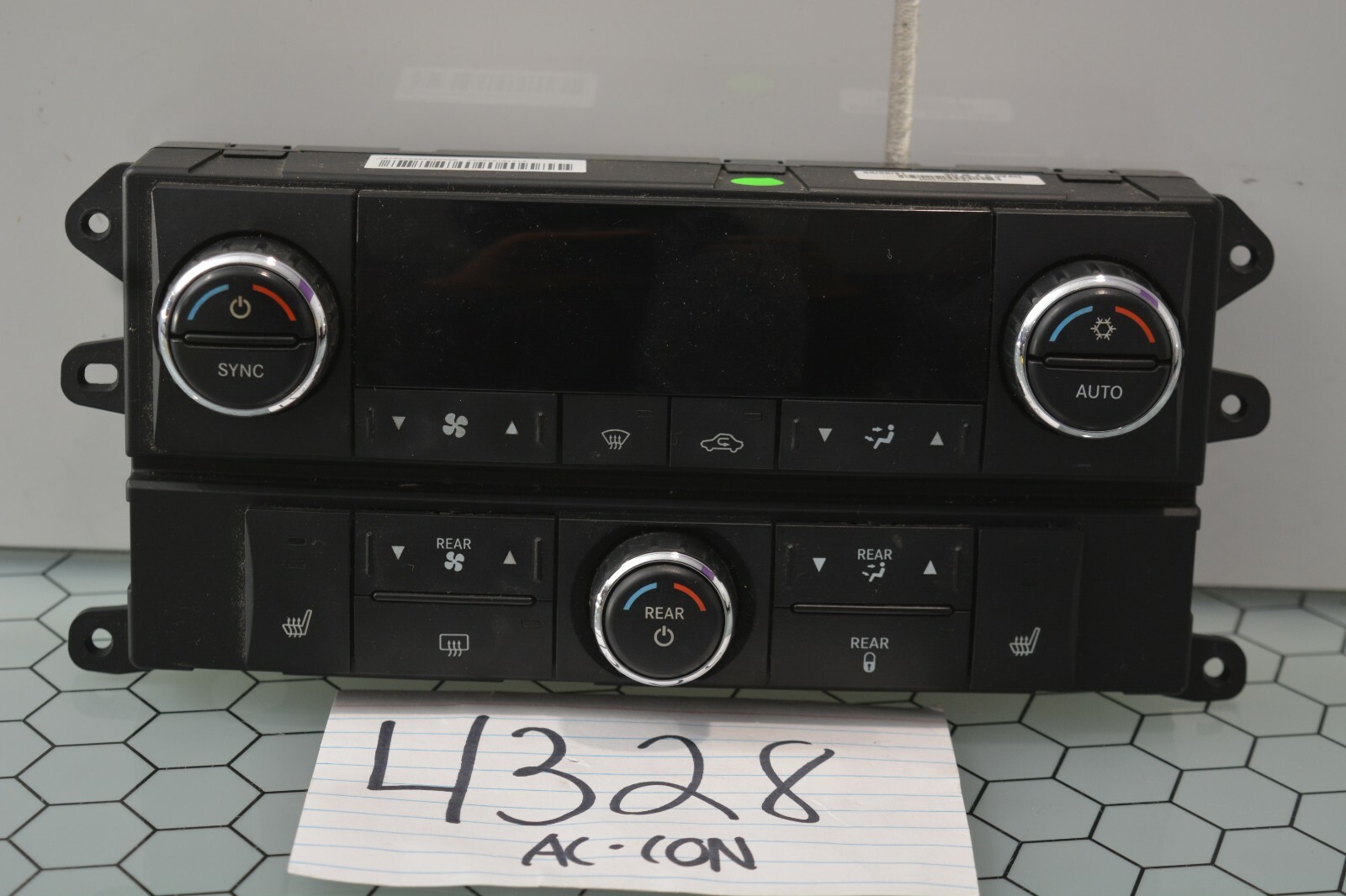 08 09 10 Dodge Grand Caravan AC and Heater Control Used Stock #4328-AC 