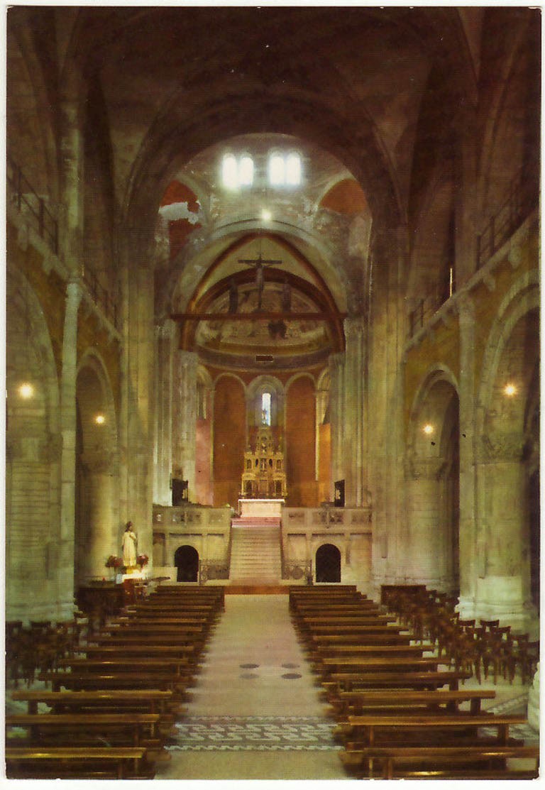 PAVIA - BASILICA DI SAN MICHELE MAGGIORE -INTERNO-20586
