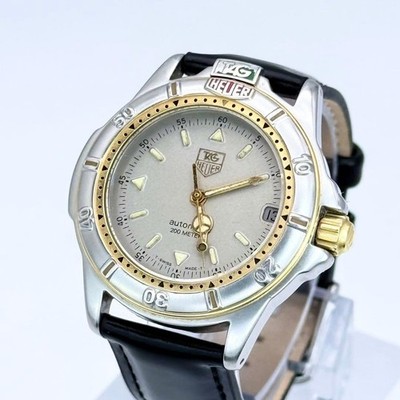 Tag Heuer 695713 Professional Automatik Herrenuhr Datum Vintage Selten Japan