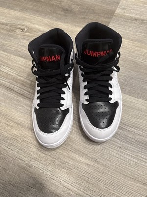 Jumpman Men's Black and White High-Top Sneakers