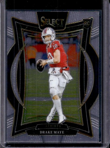 2024 Panini Select Drake Maye Concourse RC Rookie #27 Patriots