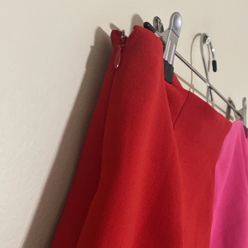 Lovers & friends the bienna Colorblock Pink Red Women Pants event casual office - Picture 8 of 10