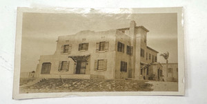 Golden Beach FL Vtg B&W Photograph OCEAN FRONT HOME 1930's Miami Beach Rare OOAK