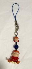 Ghibli Ponyo on the Cliff Keychain Blue Agate Charm Official 2008 Movie Gift