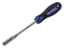 Image of Faithfull Soft Grip Nut Spinner 8mm, 10mm wiith 125mm Shaft | Hexagonal Socket