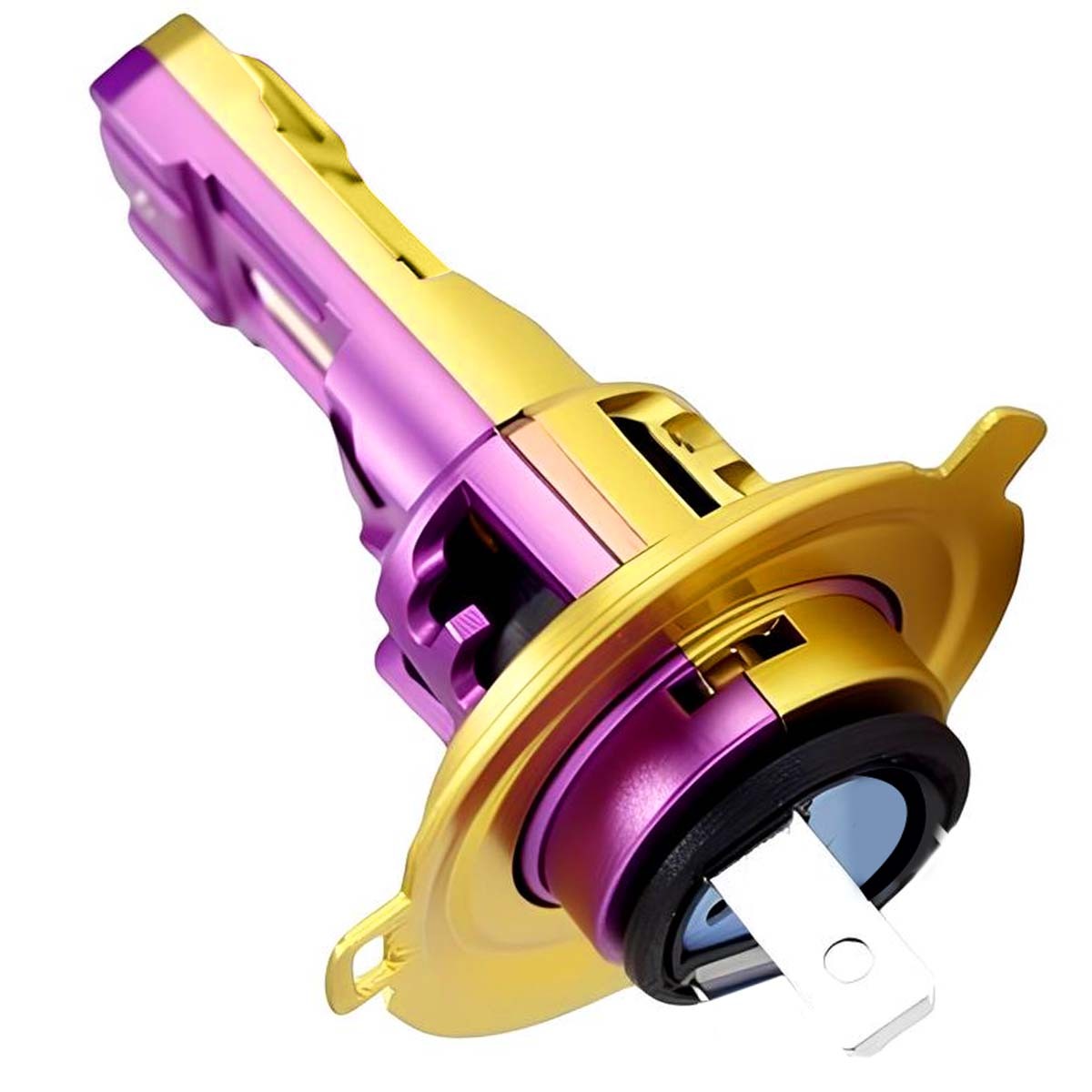 Ampoule LED H7 violette Avizar pour trajets nocturnes en ville