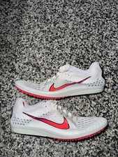 Nike Zoom Matumbo 3 Track Cleats White Crimsom Mens Size 10.5 835995-100 New