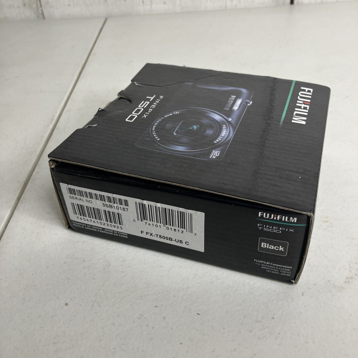 Fujifilm Finepix T500 Digital Camera 12x Zoom NEW OPEN BOX | eBay