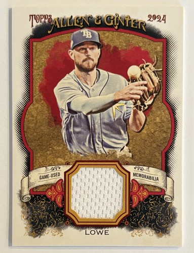2024 Topps Allen & Ginter - Relics a Brandon Lowe #AGR-BL (MEM)