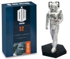 Image of Doctor Who Figure Cyber Leader Eaglemoss Boxed Model Figurine #32 NEW
