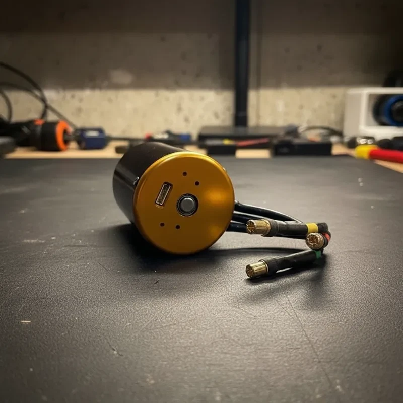 TP Power TP5680 SENSORED 1/5 Brushless Motor 56*112mm for RC Car Boat ESC 56113 - Image 2 of 3