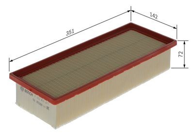 BOSCH F 026 400 471 Luftfilter für CITROËN PEUGEOT